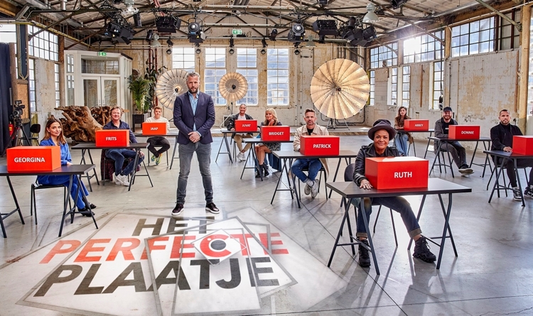 A graba final di e programa ‘Het Perfecte Plaatje’ di RTL4 na Boneiru 