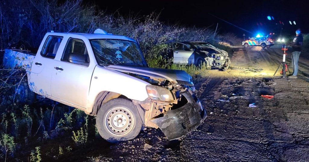 Dalmentu di auto riba kaminda di Rincon ta kousa hopi daño